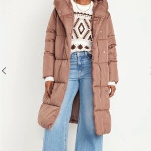 New Hooded Puffer Parka Jacket